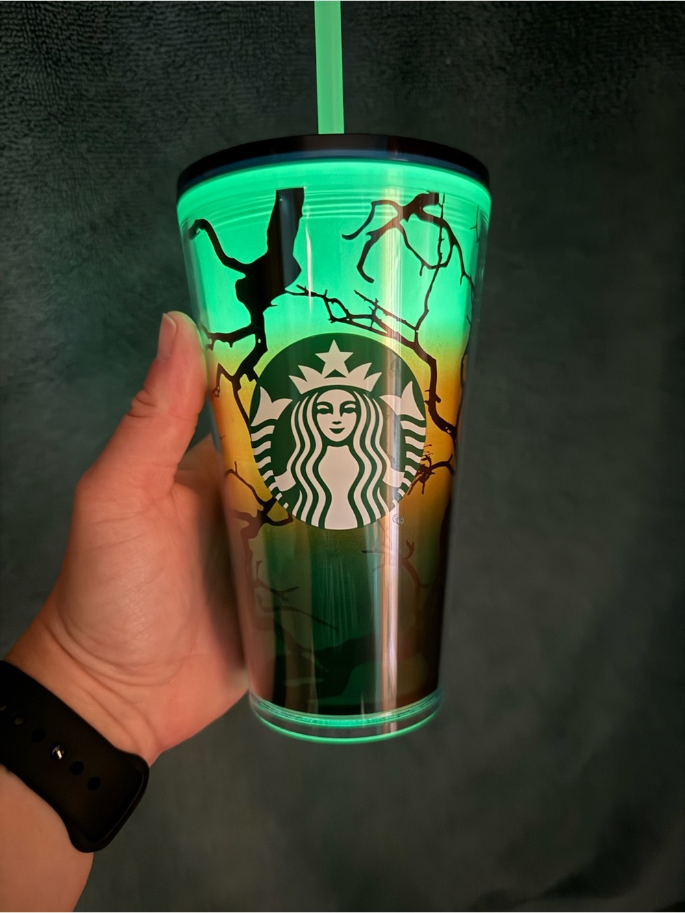 Starbucks Glow-in-the-Dark Halloween 16oz Tumbler
